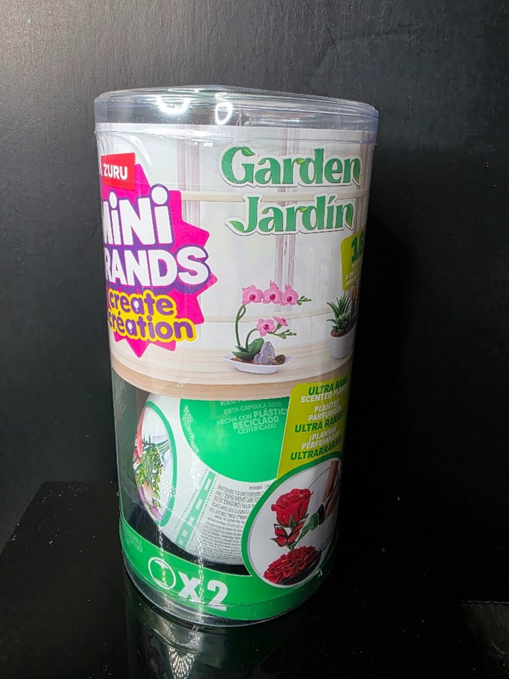 ZURU Mini Brands Create Garden Series Mystery Capsule 2 Pack Sealed NEW